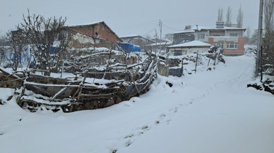 Tokat'ın ilçelerinde kar yağışı etkili oluyor
