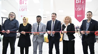 Üsküp'teki IBU'da "Balkan Information Technology Loft" açılışı yapıldı