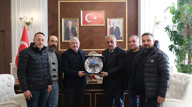 Balıkçı Esnafından Aşgın'a Teşekkür Ziyareti