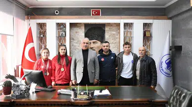 Başkan Çizikci Başarılı Sporcuları Ağırladı