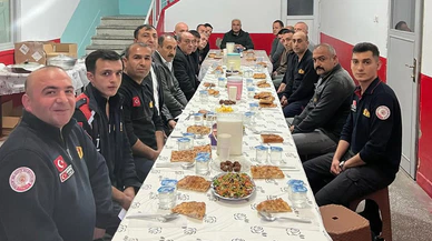 Çizikci, İtfaiyeciler ile İftar Sofrasında Buluştu