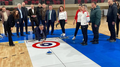Çorum'da Floor Curling Grup Müsabakaları Başladı
