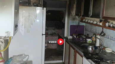 Elektrik Kontağından Yangın Çıktı