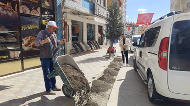 İskilip'te Bozulan Yollar Onarılıyor