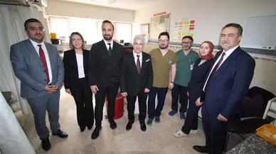 Sağlık Çalışanlarının Bayramını Kutladılar