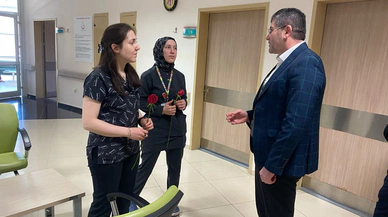 Sağlık Sektöründe Çalışan Kadınlara Kutlama