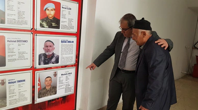 Şehit Babasını Belediyede Ağırladı
