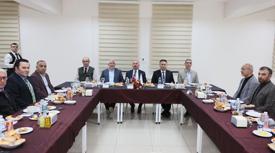 Vali Çalgan, Emniyet Teşkilatıyla Buluştu