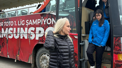 Bafra'ya gelen sporcular tarihi ve doğal güzellikleri gezdi