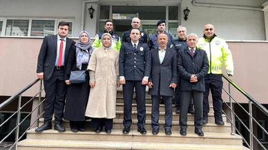 Çaykara'da Türk Polis Teşkilatının 180. kuruluş yıl dönümü kutlandı