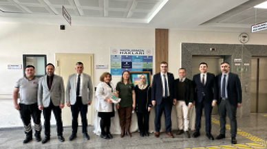 Giresun İl Sağlık Müdürü Aksoy, Piraziz Devlet Hastanesini ziyaret etti