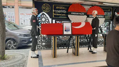 Giresun'da vefat eden Kıbrıs gazisi toprağa verildi
