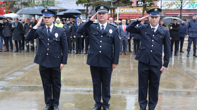 Giresun'un ilçelerinde Türk Polis Teşkilatı'nın 180. kuruluş yıl dönümü kutlandı