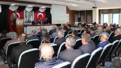 Merzifon’da Köylere Hizmet Götürme Birliği Genel Kurul Toplantısı yapıldı