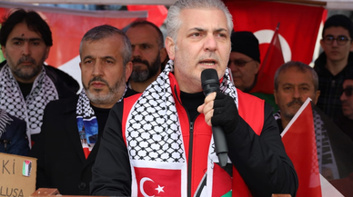 Samsun'da İsrail'in Gazze'ye saldırıları protesto edildi