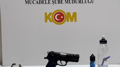 Samsun'da ruhsatsız silah, mühimmat ve uyuşturucu ele geçirildi