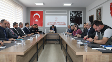 Taşova’da AFAD değerlendirme toplantısı yapıldı