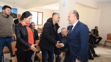 TEDAŞ Artvin İl Müdürü Selçuk Er muhtarlarla bir araya geldi