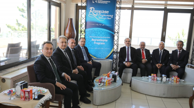 TOGÜ'de bayramlaşma programı düzenlendi