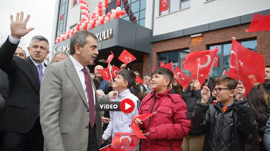 Bakan Tekin Çorum’da Ortaokul Açılışı Yaptı
