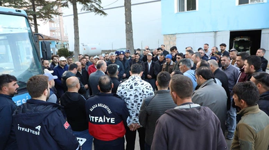 Başkan Arslan, Personelle Buluştu