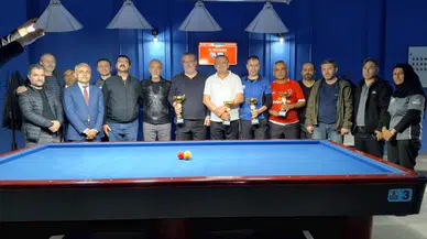Bilardo Turnuvası Sona Erdi