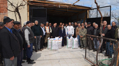 Çiftçilere 6 Bin 350 Kilogram Tohum Dağıtıldı