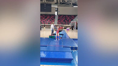Okul Sporları Artistik Cimnastik Heyecanı Başladı