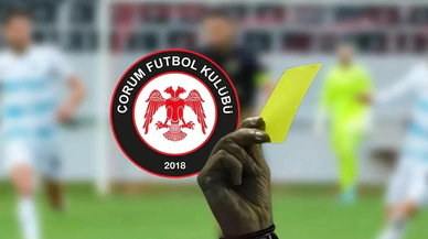 Çorum FK, İlk Kez Kart Görmedi!