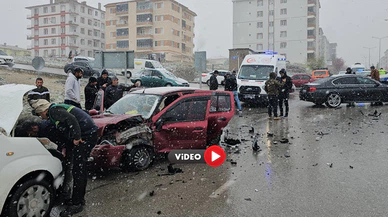 Çorum’da Araçlar Birbirine Girdi: 4 Yaralı