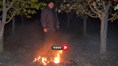Çorum’da Çiftçiler Dona Karşı Çözümü Böyle Buldu