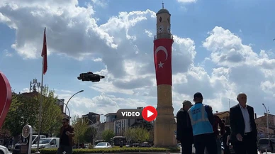 Çorum’da Drone Denetime Çıktı, İzmarit Atana Ceza Kesiliyor