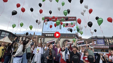 Çorum'dan Filistin'deki Kardeşleri İçin Balon Uçurdular