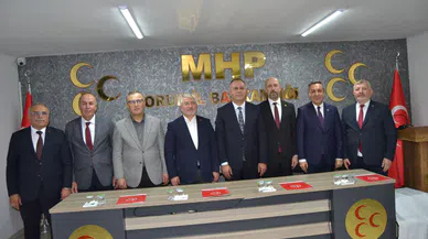 MHP’de Bayramlaşma Son Gün Gerçekleştirildi