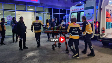 Otomobil Devrildi, Genç Çift Yaralandı