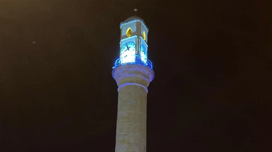 Saat Kulesi, Farkındalık İçin Maviye Büründü