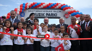 Şehit Öğretmenin Adını Taşıyan Park Hizmete Açıldı