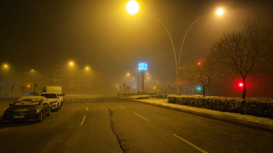 Çorum Yollarında Buzlanma, Sis ve Kar Etkisi