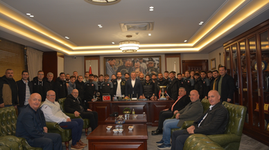 1926 Bulancakspor'dan, Belediye Başkanı Necmi Sıbıç’a ziyaret