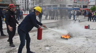 Görele’de afet farkındalık eğitimi verildi