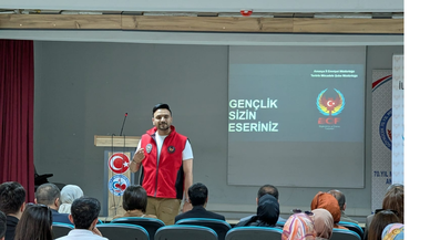 Göynücek'te "Gençlik Sizin Eseriniz" konferansı düzenlendi