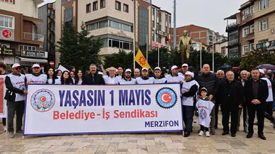 Merzifon’da 1 Mayıs Emek ve Dayanışma Günü kutlandı