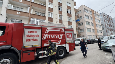Samsun'da bir kişi ailesinin evini kundakladı