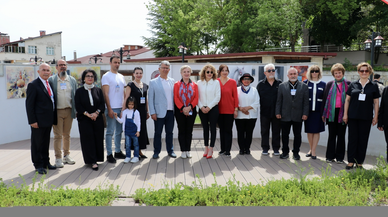 Samsun'da "Bizim Heybe'miz Uluslararası Sanat Çalıştayı ve Resim Sergisi" açıldı