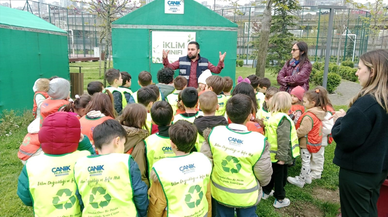 Samsun'da çevre bilinci çocuklara eğitici etkinliklerle öğretiliyor