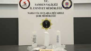 Samsun'da şampuan kutusunda uyuşturucu ele geçirildi