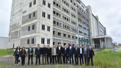 Tekkeköy Devlet Hastanesinin yer teslimi yapıldı