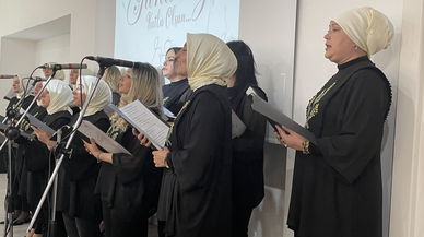 Trabzon'da özel gereksinimli bireylerin annelerinden oluşan koro konser verdi
