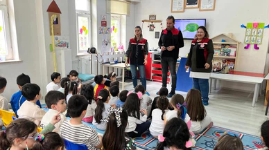 Anaokulu Öğrencilerine Su Tasarrufu Eğitimi