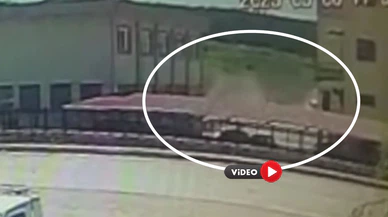 Çorum’da Un Fabrikası’ndaki Patlama Güvenlik Kamerasında